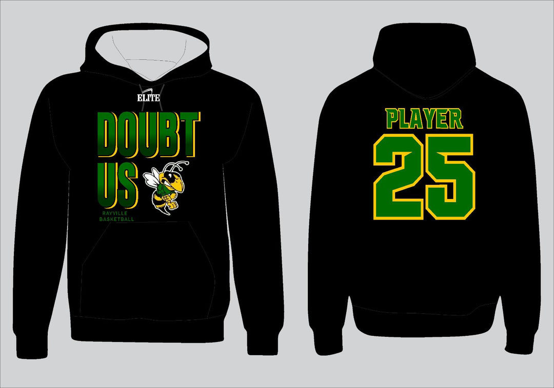 Hornets Doubt Us Hoodie - Black