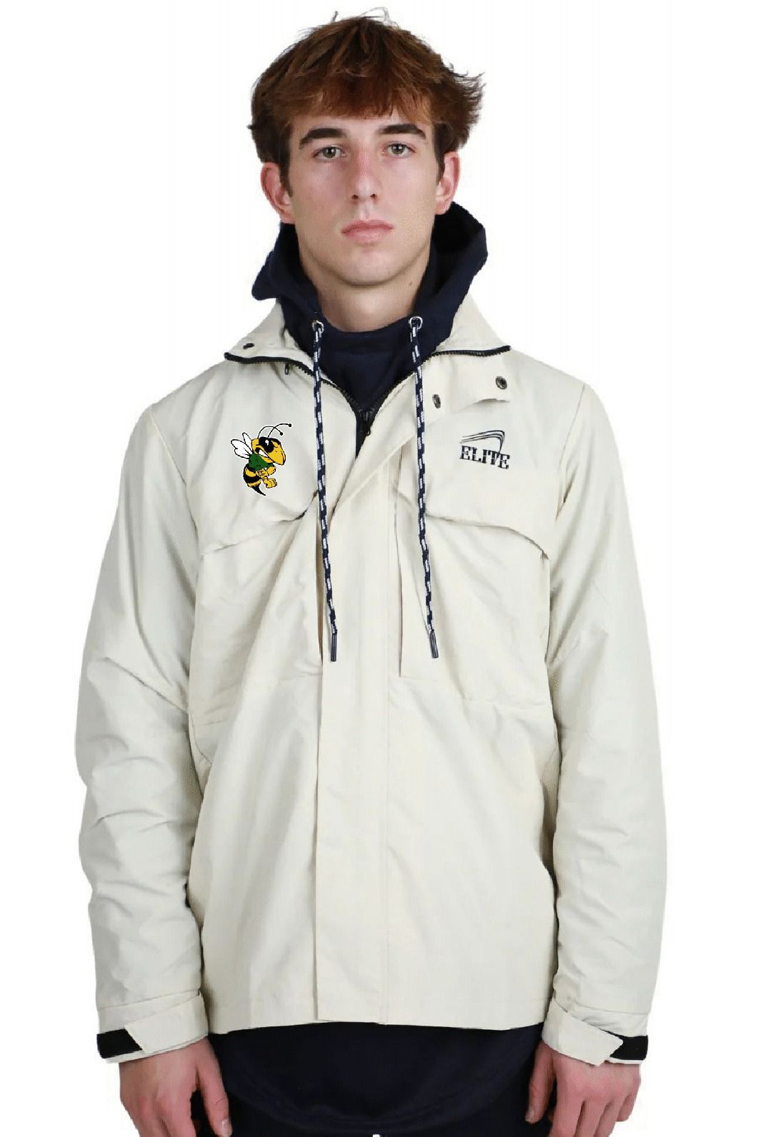 Rayville Hornets Governors Jacket - Off White