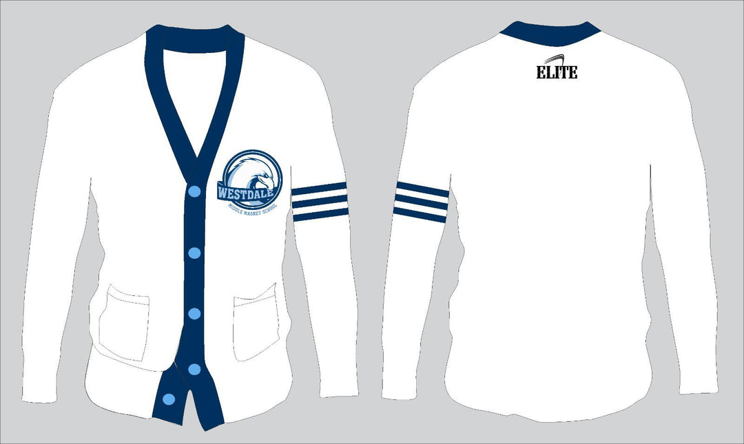 Westdale Middle Cardigan - White