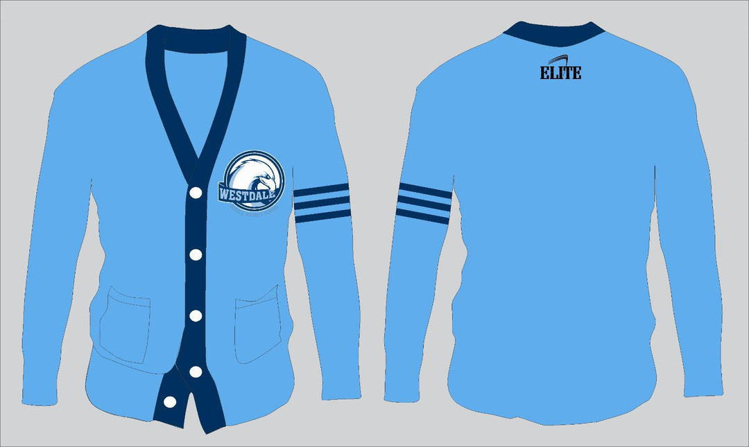 Westdale Middle Cardigan - Sky Blue
