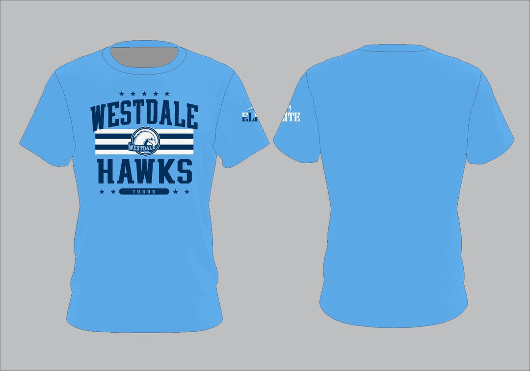 Westdale Middle T-Shirt - Sky Blue