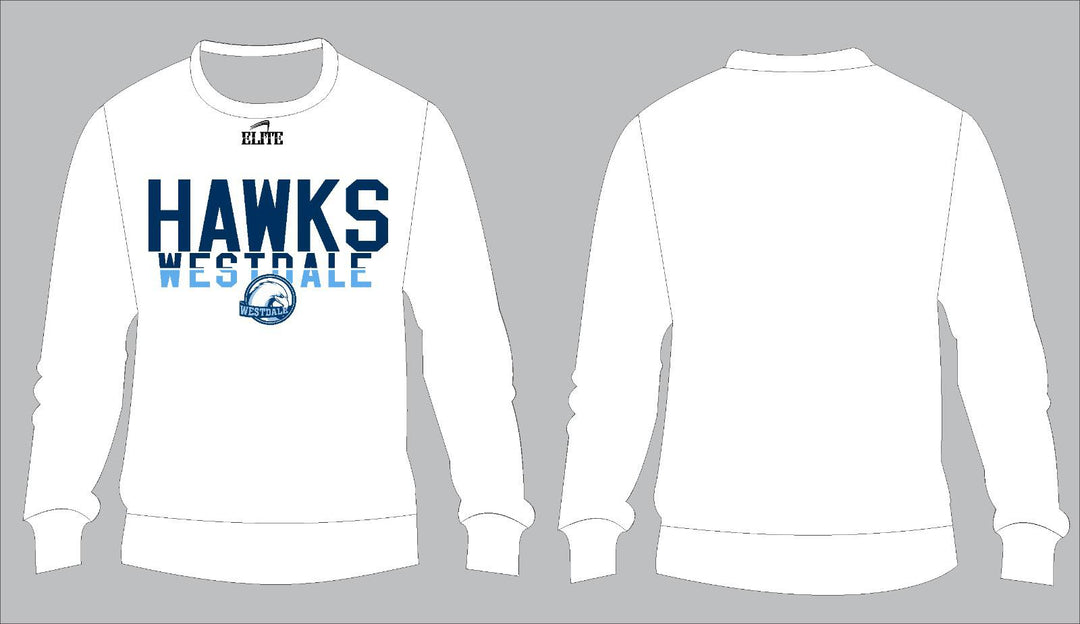 Westdale Middle Crewneck - White