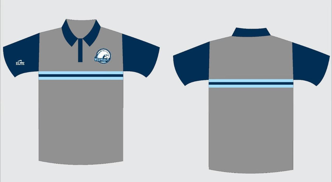 Westdale Middle Polo - Grey/Blue
