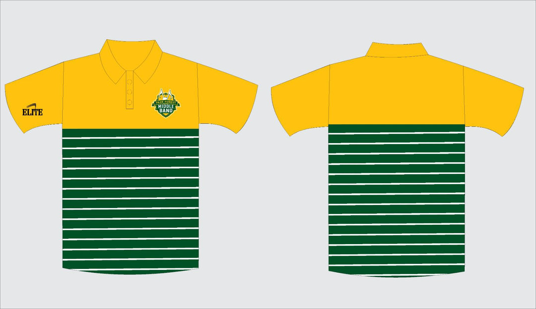 PFM Polos Stripe - Yellow/Green