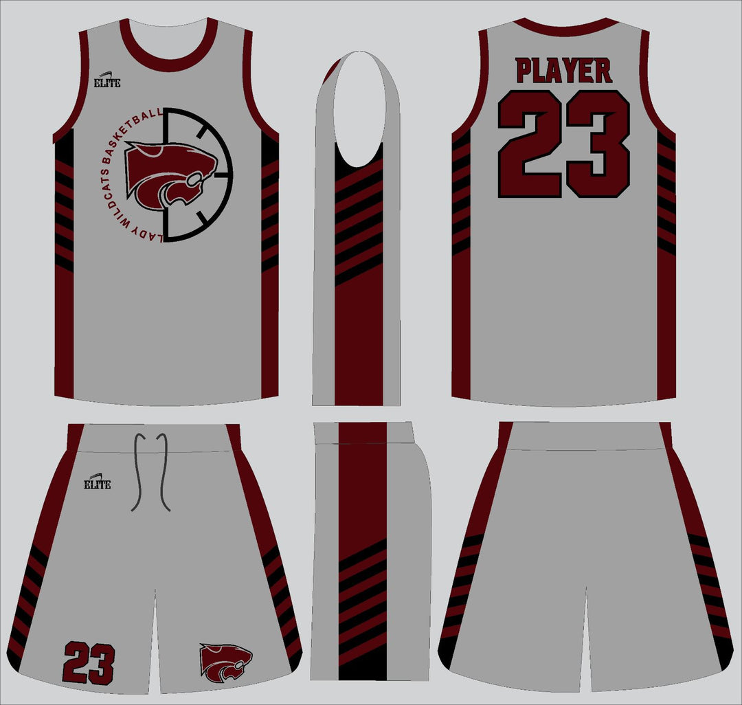 Central Player Basketball Set - Grey