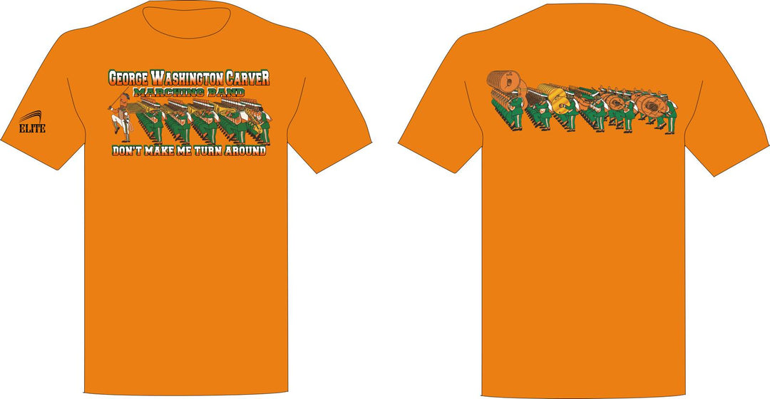 Carver Marching Band Shirt - Orange