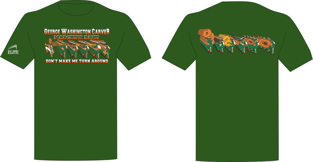 Carver Marching Band Shirt - Green