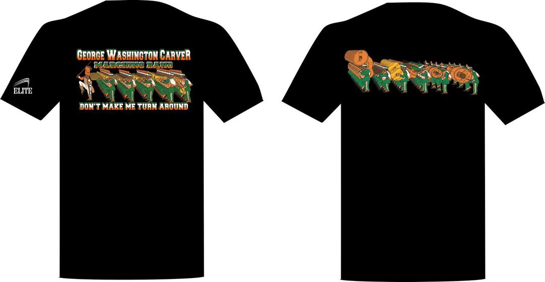 Carver Marching Band Shirt - Black