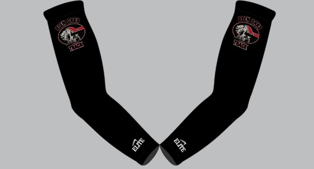 Glen Oaks Track Store - Arm Sleeves Black