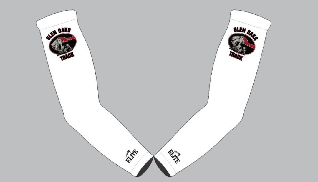 Glen Oaks Track Store - Arm Sleeves White