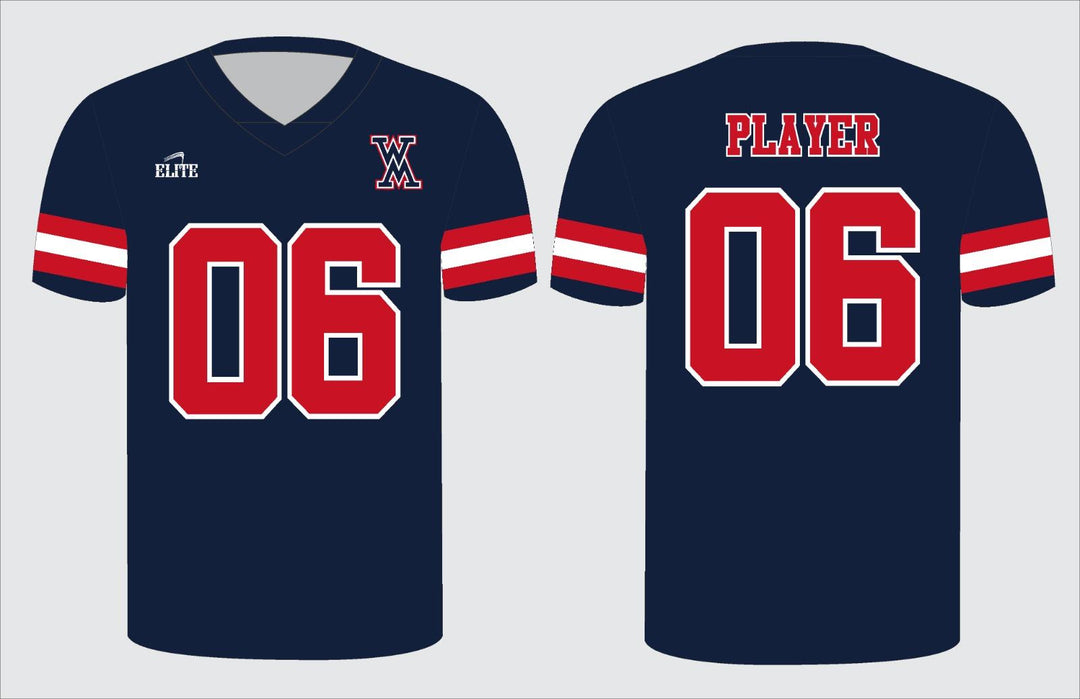 West Monroe Football Jersey - Navy Blue