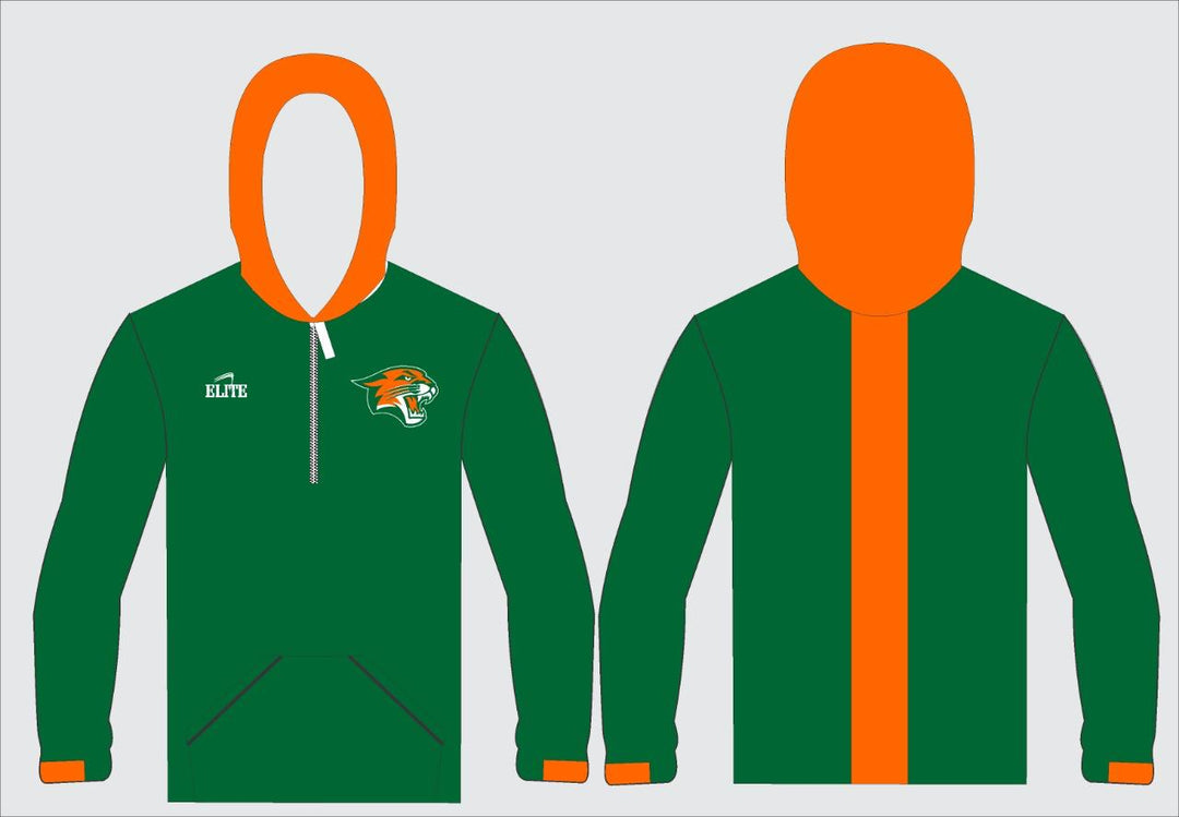 Capitol MS - Long Sleeve Micro with Hood Green