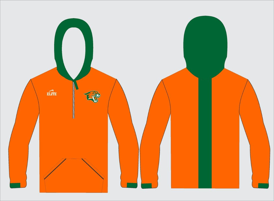 Capitol MS - Long Sleeve Micro with Hood Orange