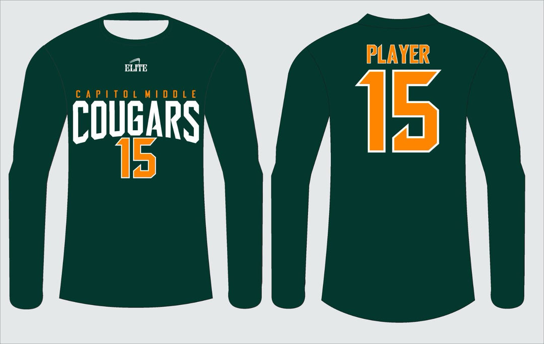 Cougars Long Sleeve Shirt - Green