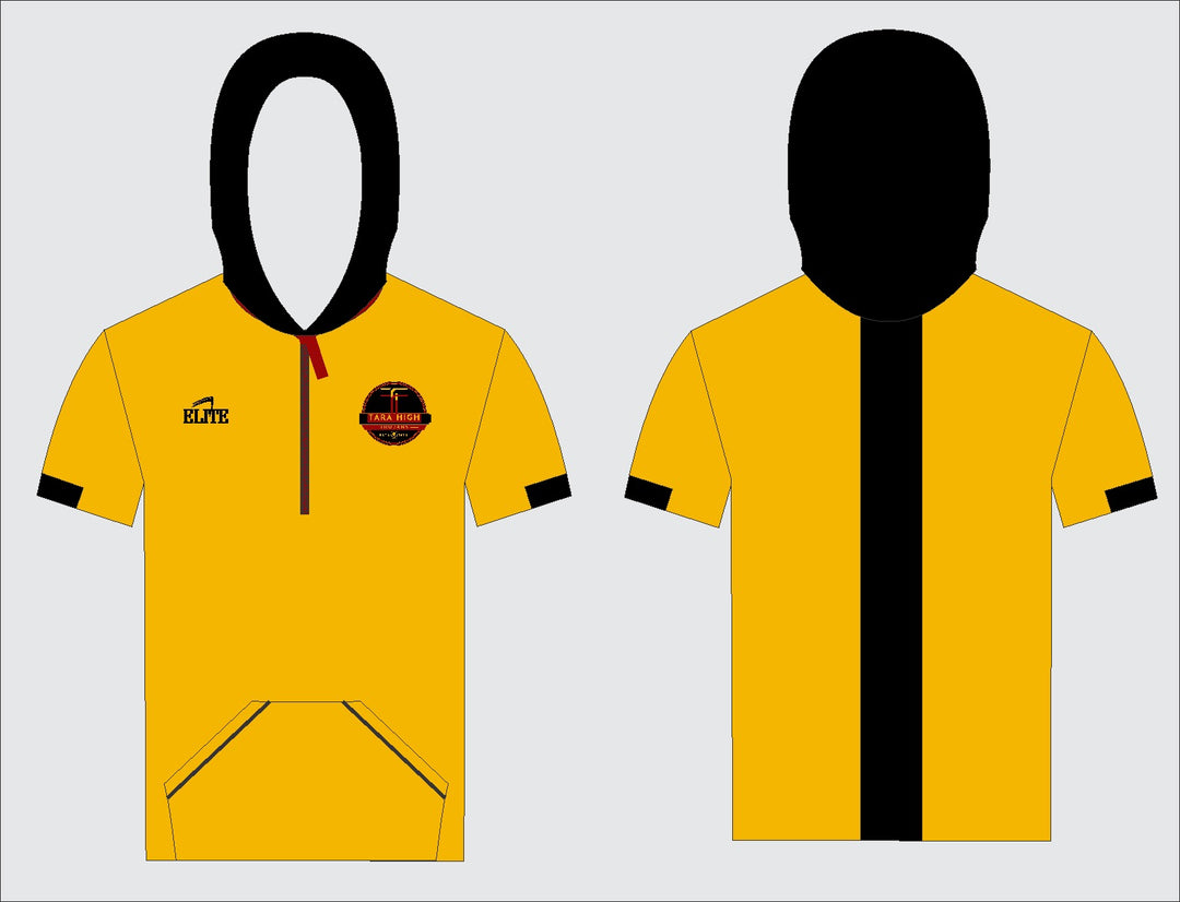 Tara High School - Short Sleeve Micro with Hood Yellow