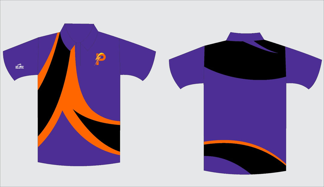 LA Power - Polo - PURPLE, BLACK, ORANGE