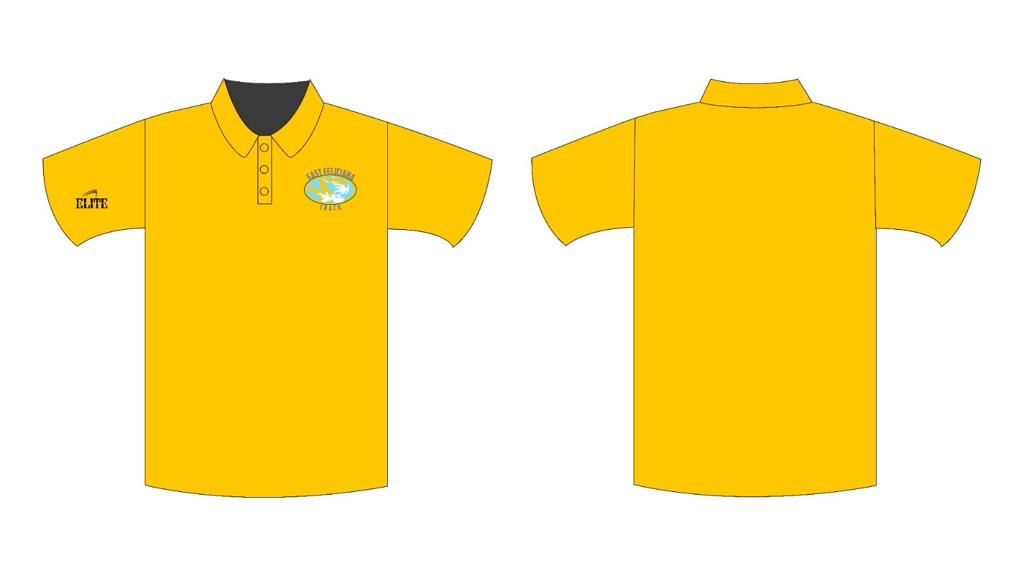 EAST FELICIANA TRACK STORE polo - Yellow