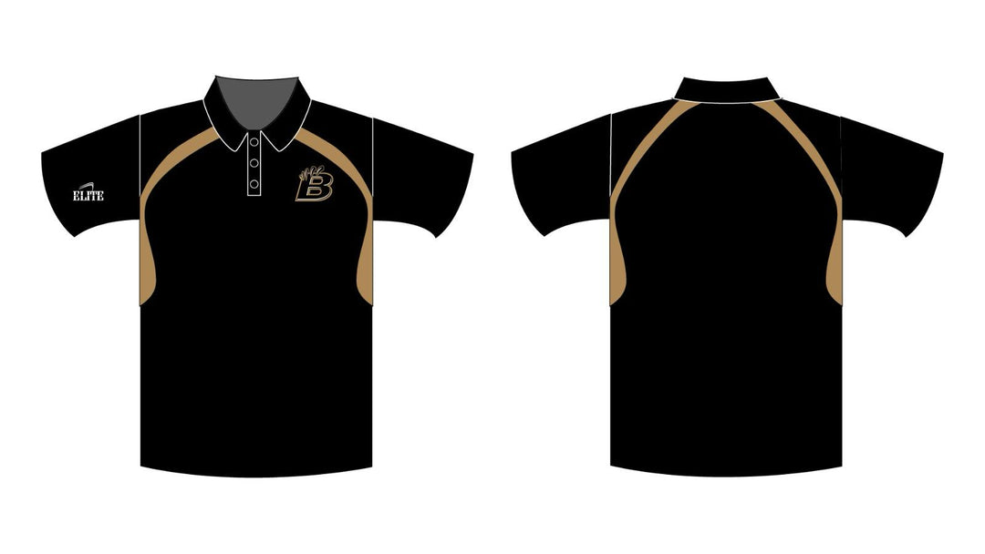 BONNABEL HIGH FAN STORE - Polo - Black/Gold