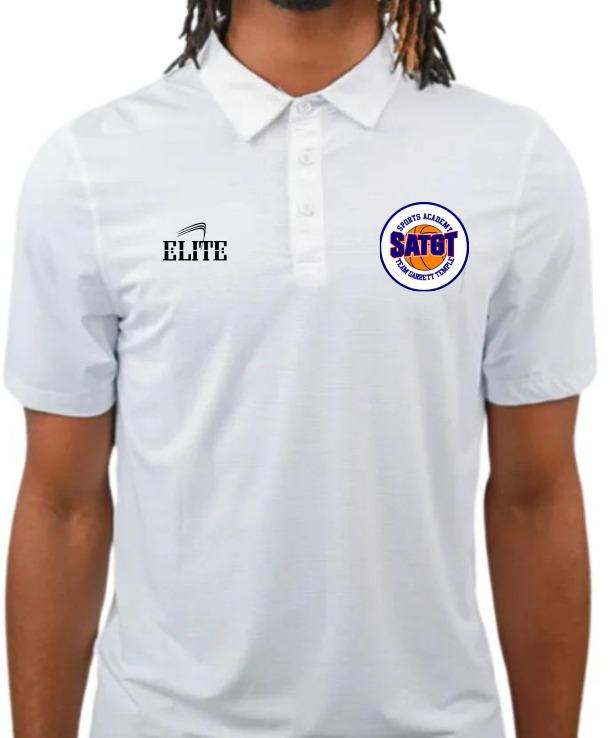 SATGT Golf Polo - White