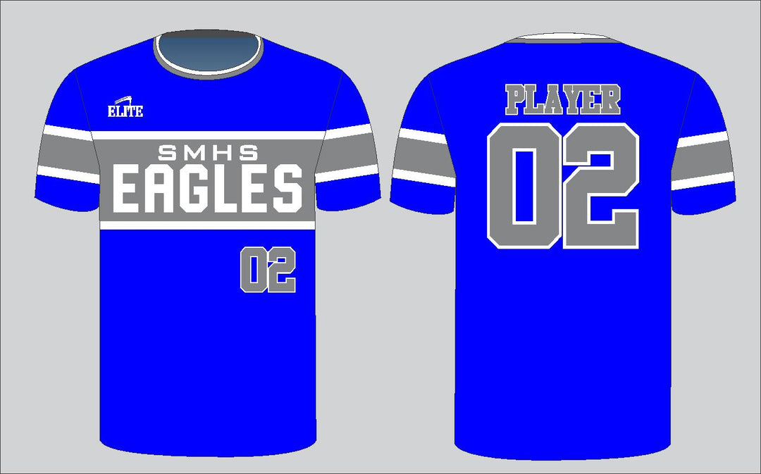 Scotlandville Eagles Class Of 2002 Store - T-Shirt - Blue