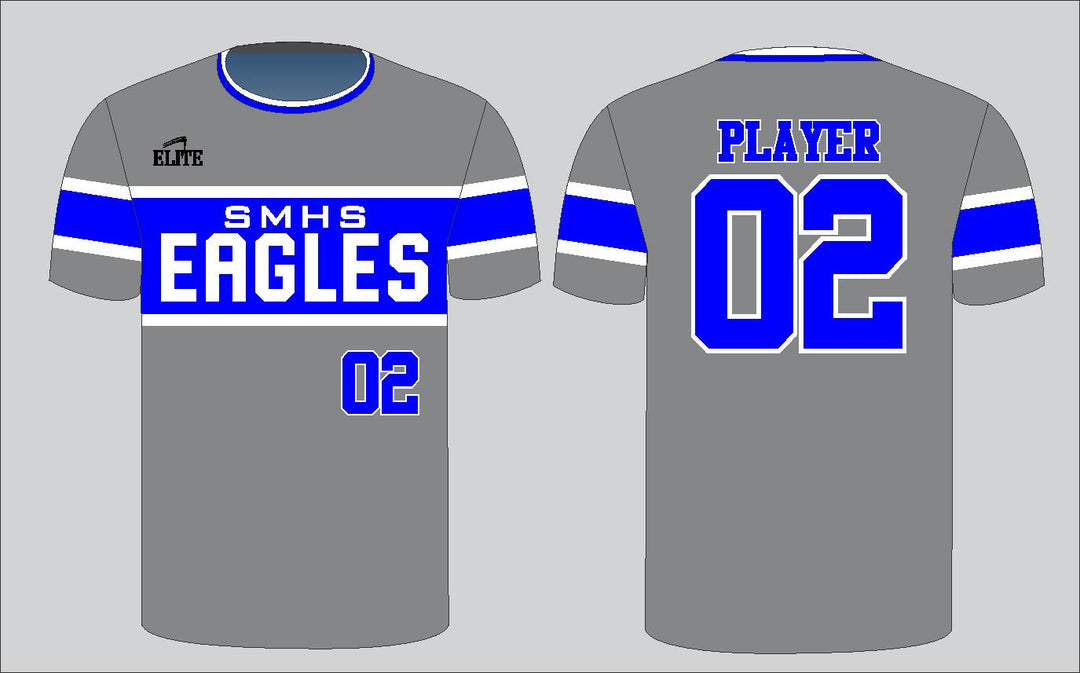 Scotlandville Eagles Class Of 2002 Store - T-Shirt - Grey
