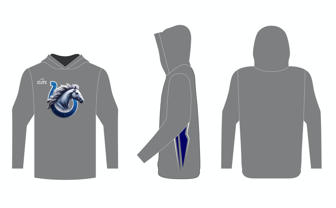 Scotlandville long sleeve shooting shirt with hood