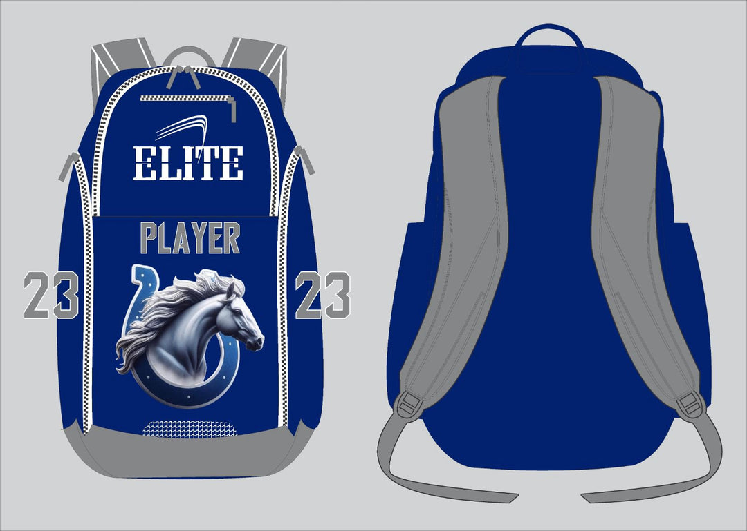 Scotlandville middle Backpack blue