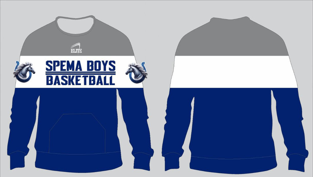 Scotlandville middle boys sweat shirt - Blue & Grey