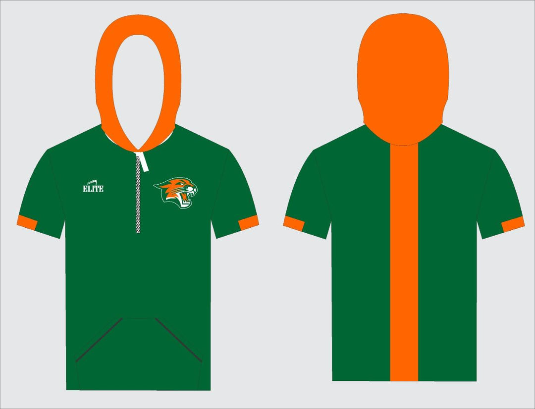 Capitol MS - Short Sleeve Micro with Hood Green