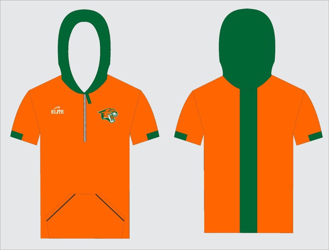 Capitol MS - Short Sleeve Micro with Hood Orange