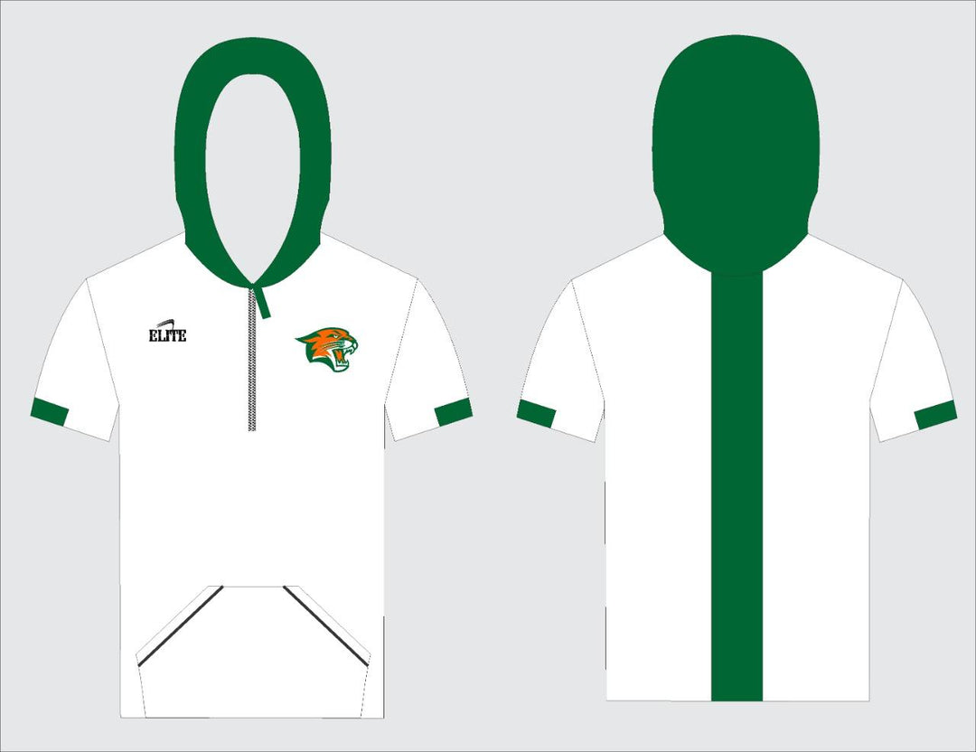 Capitol MS - Short Sleeve Micro with Hood White