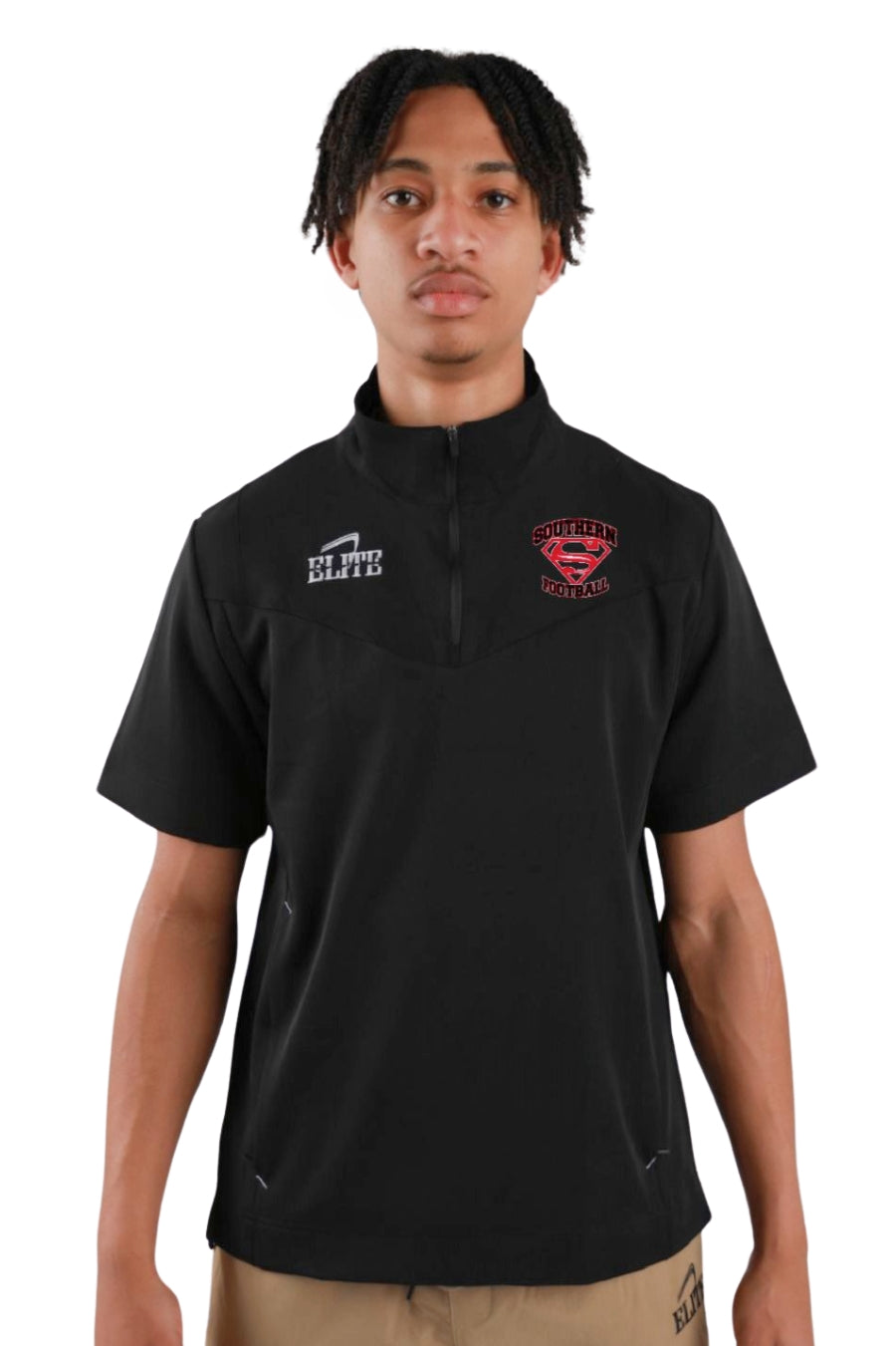 SOUTHERN HIGH FOOTBALL TEAM SHOP Panel Pullover -Black- SUP