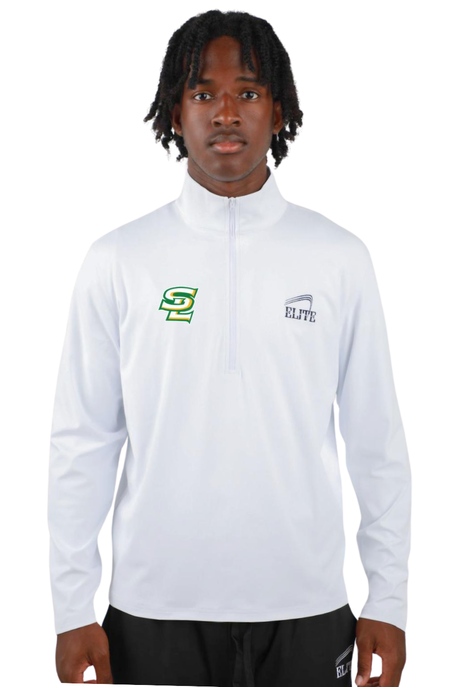 SULAB Elite Full Sleeve Panel Pullover - White