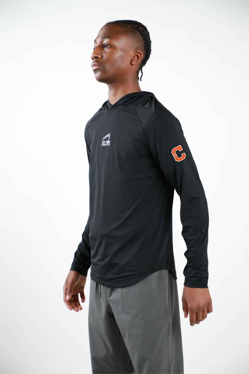 Catholic Elite Training Hooded Pullover - Black