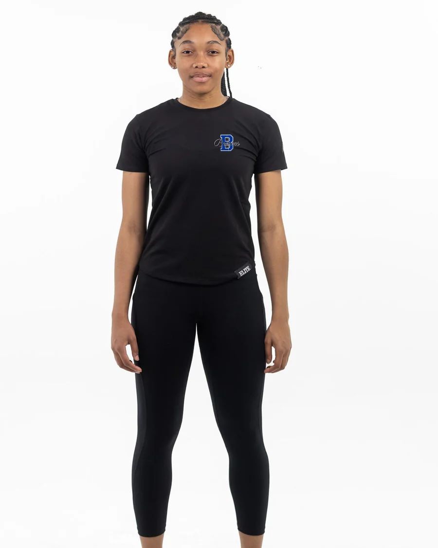 HL BOURGEOIS Women’s Runner Shirt- Black