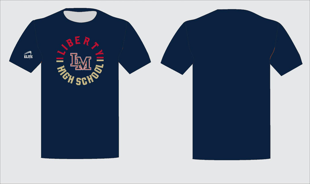 LIBERTY FOOTBALL TEAM SHOP - Half Sleeve Blue Zodiac