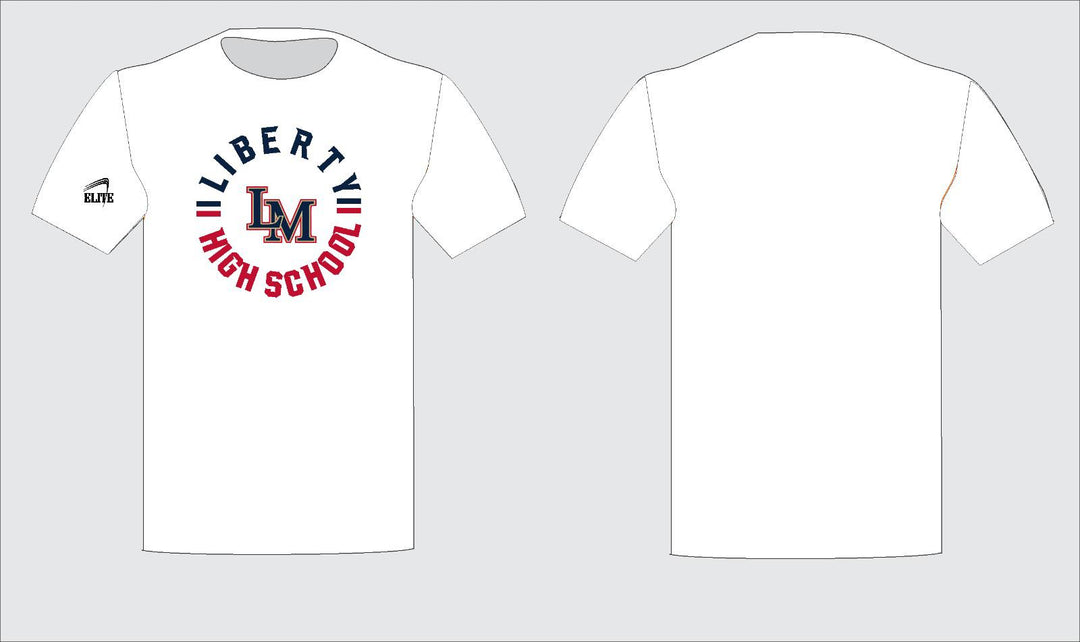LIBERTY FOOTBALL TEAM SHOP - Half Sleeve White