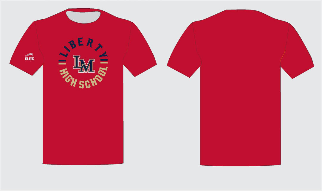 LIBERTY FOOTBALL TEAM SHOP - Half Sleeve Red