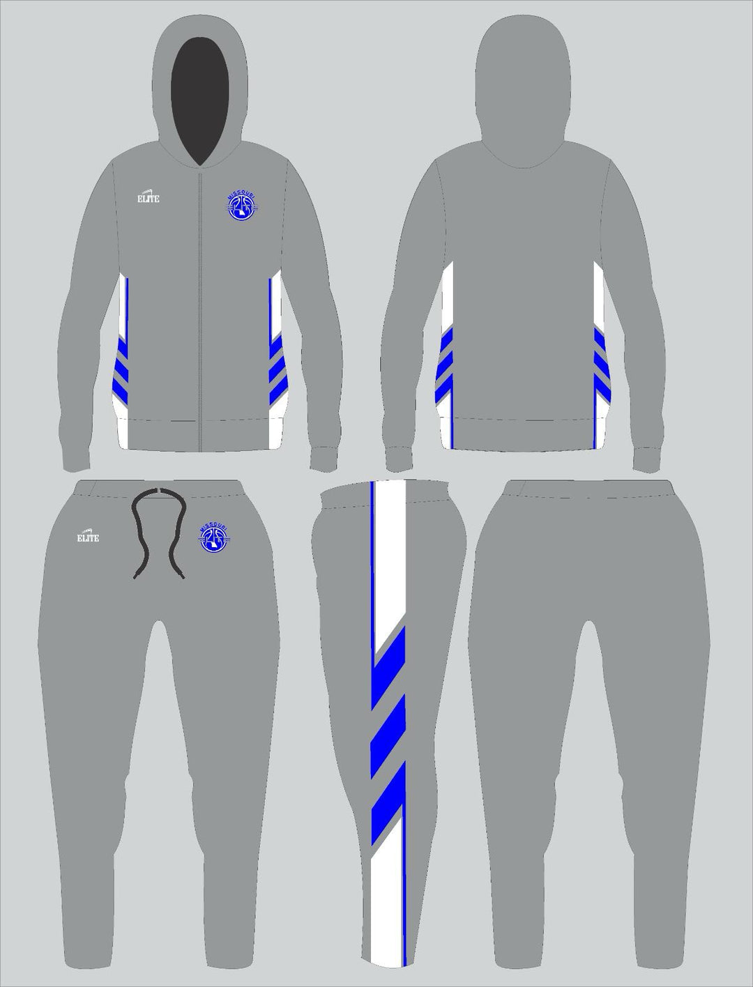 Missouri Elite Team - Travel Gear Gray