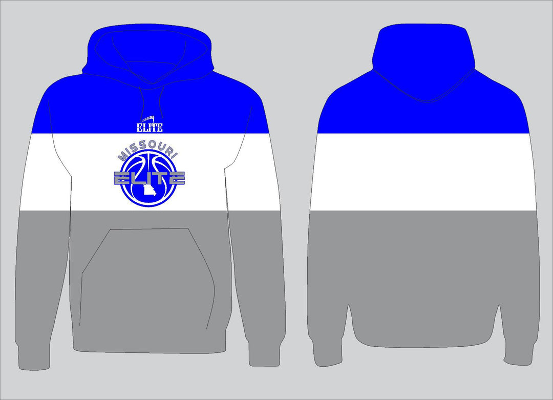 Missouri Elite Team - Full Sleeve Hoodie Blue/White/Gray