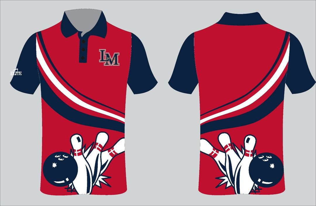Liberty Bowling Store - Red Polos