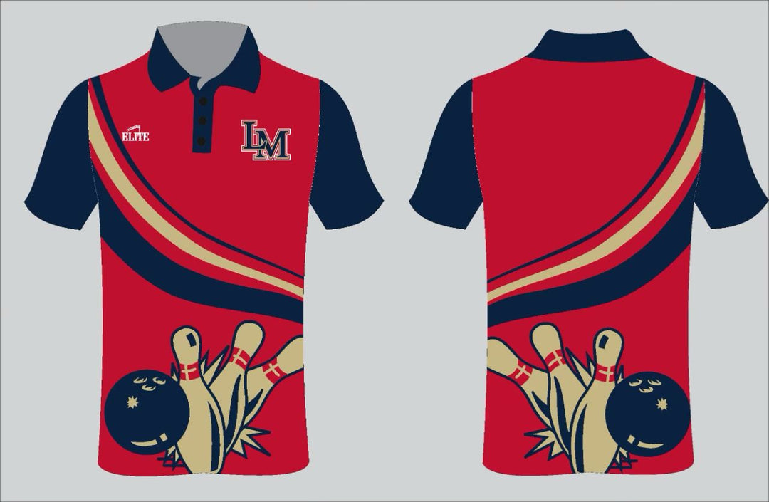 Liberty Bowling Store - Red Polos