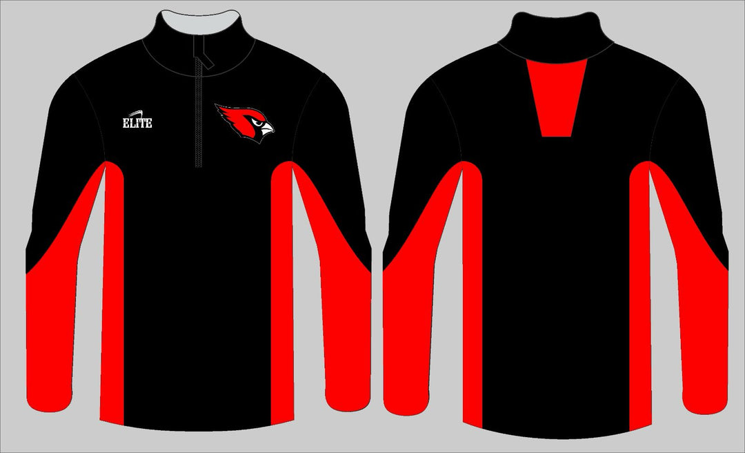 Camden Fairview High School - Half Zip Pullover Black