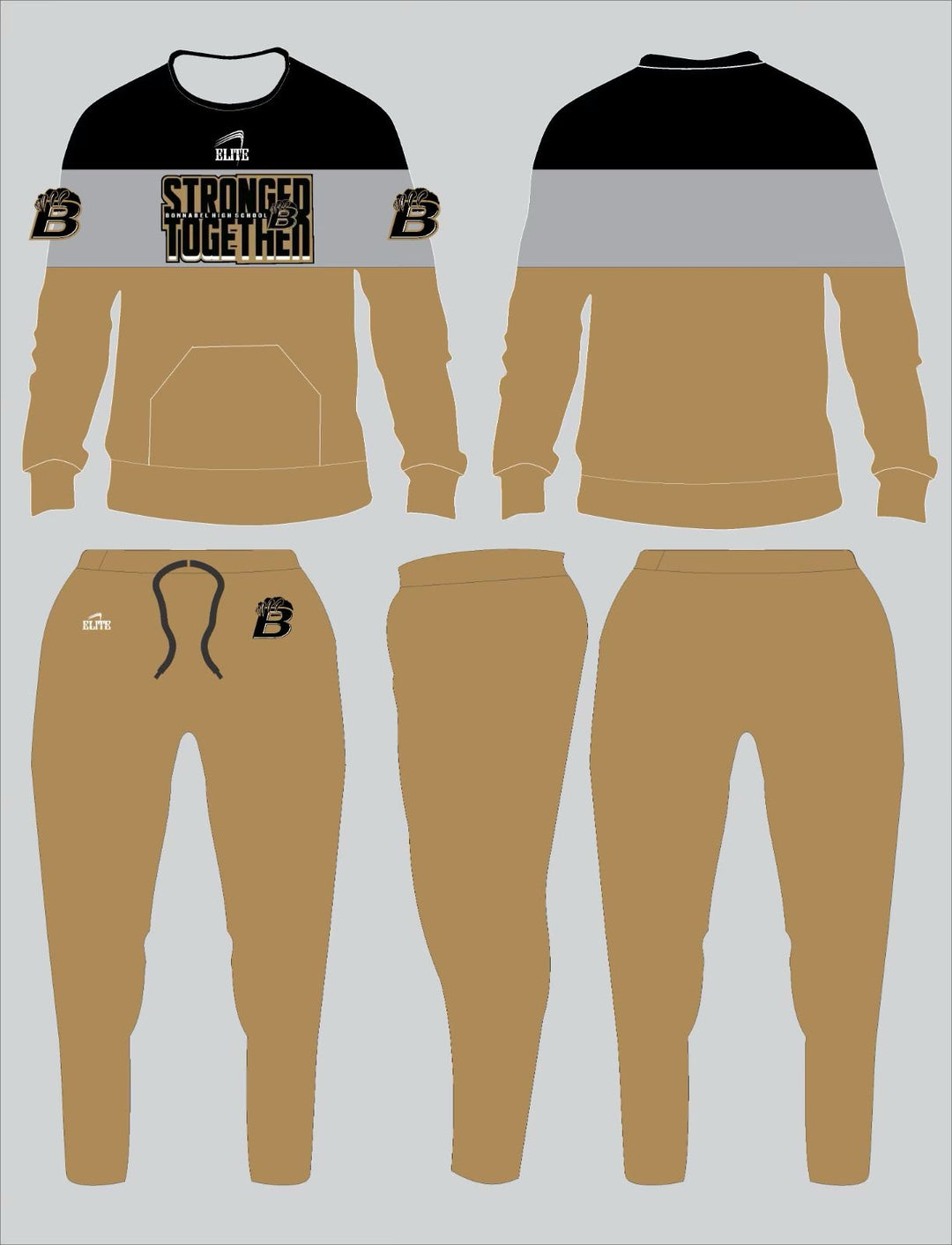 Bonnabel High Fan Store - Travel Gear Suit Gold