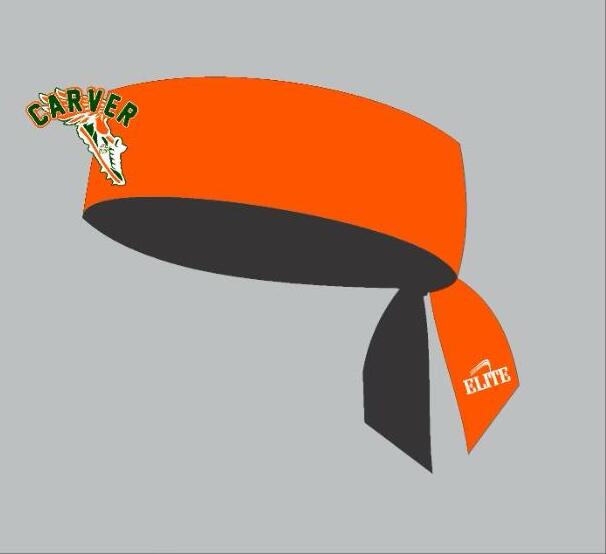 Carver Rams Track Store - HEAD BAND - Orange