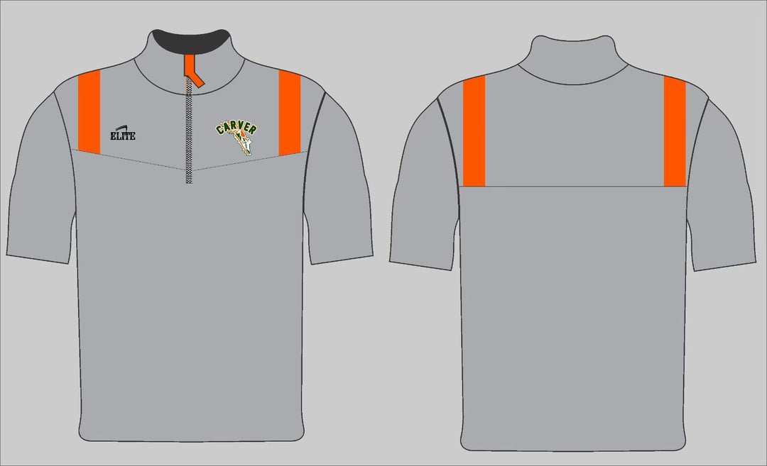 CARVER RAMS TRACK STORE - Panel Pullove Gray