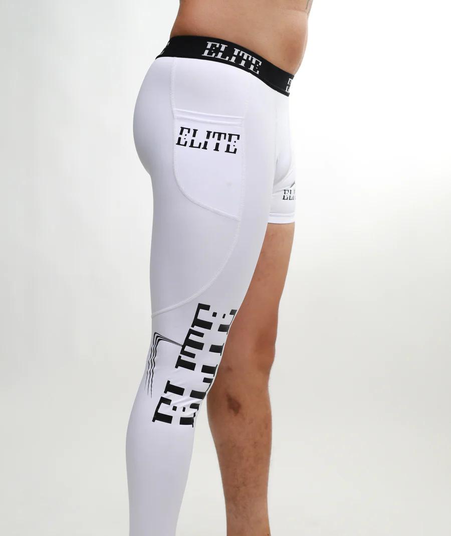 Elite One Legged Tights - White