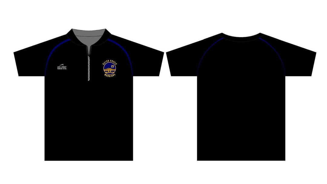 Baton Rouge Warriors Micro half zip black