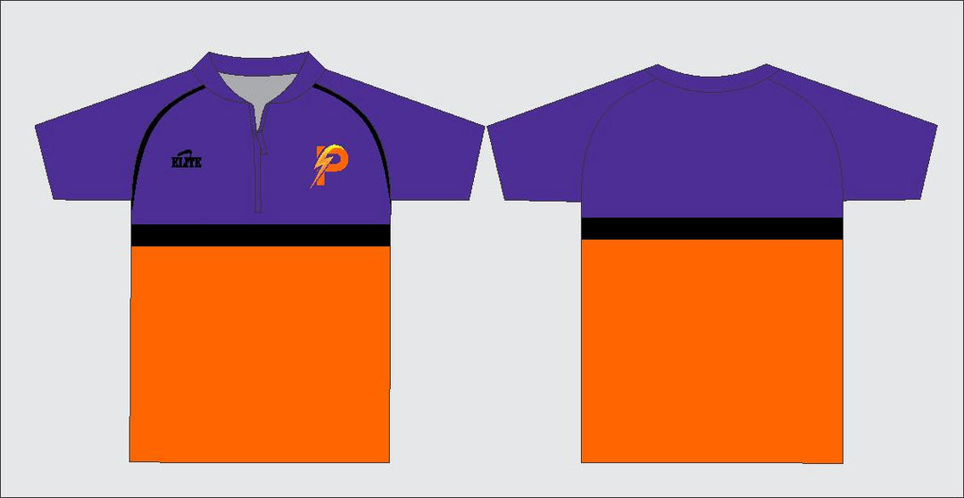 LA Power-Elite - Polo - Purple/Orange