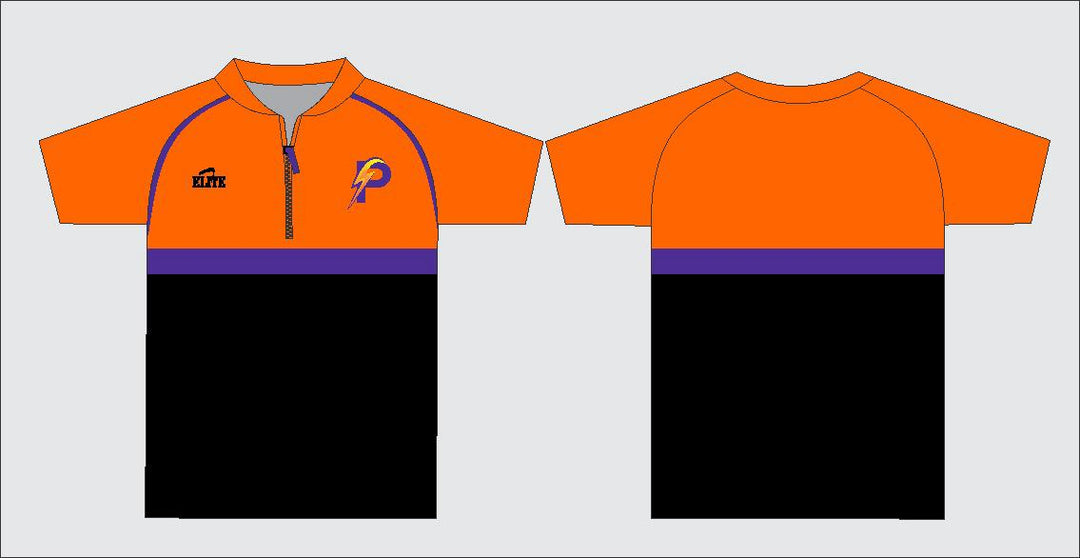 LA Power-Elite - Polo - Orange/Black